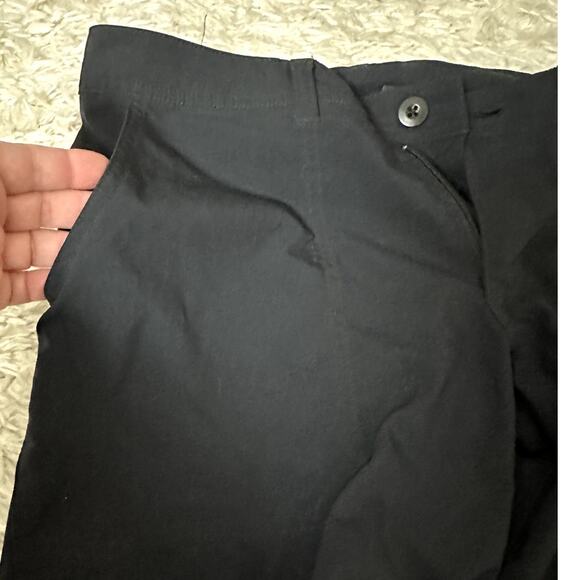 Patagonia Women Sz 6 Black Cropped Capri Cargo Athletic Outdoor Hiking Comfort - Picture 11 of 12